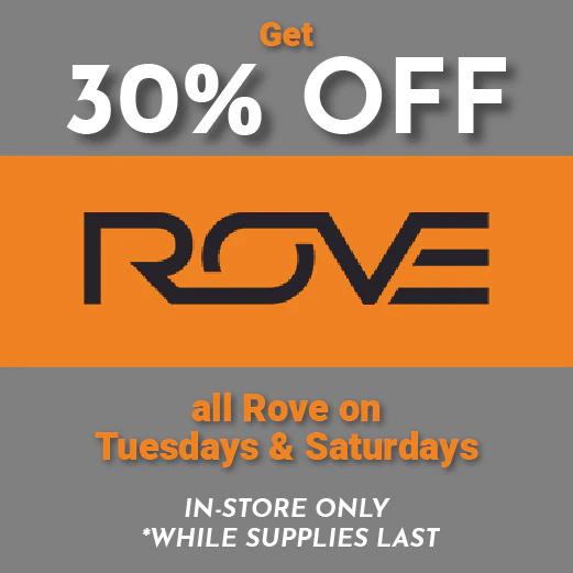 30% Off Rove on Tuesday & Saturday