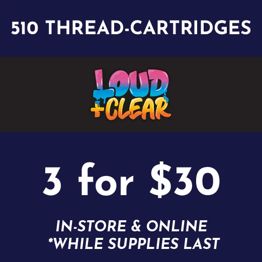 Loud + Clear - 3 for $30 1g Cartridges