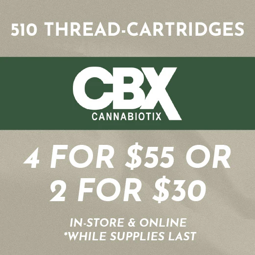 Cannabiotix - 2 Cartridges for $30