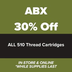 ABX - 30% Off Cartridges 