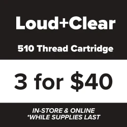 Loud+Clear - 3 for $40 Cartridges