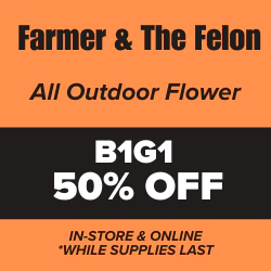 Farmer and The Felon - B1G1 50% Off Outdoor Flower 