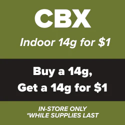 Cannabiotix - B1G1 14g Flower for $1
