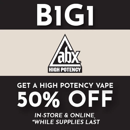 ABX - B1G1 50% Off High Potency Cartridges 