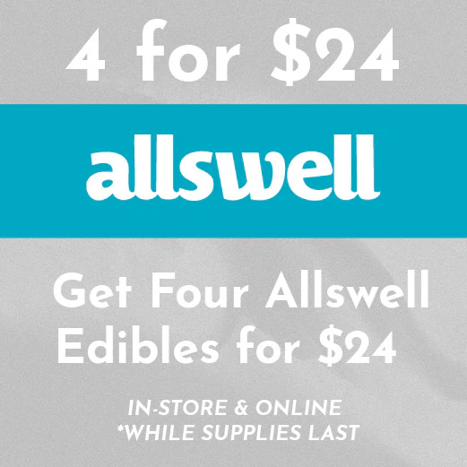Allswell - 4 Edibles for $24