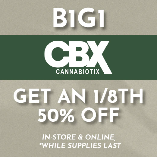 Cannabiotix - B1G1 50% Off 3.5g Jars