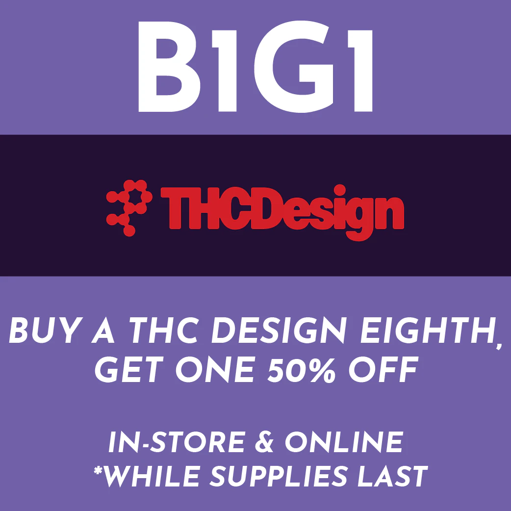 THC Design - B1G1 50% Off 3.5g Jars