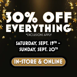 8 Year Anniversary Sale - 30% off Storewide 