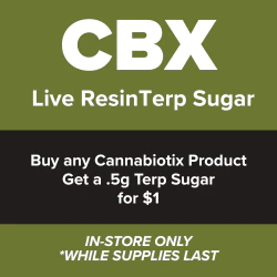 Cannabiotix - B1G1 Concentrate for $1 