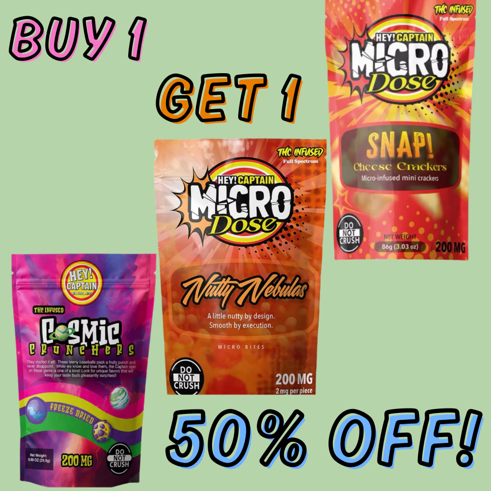 BOGO 50% OFF!