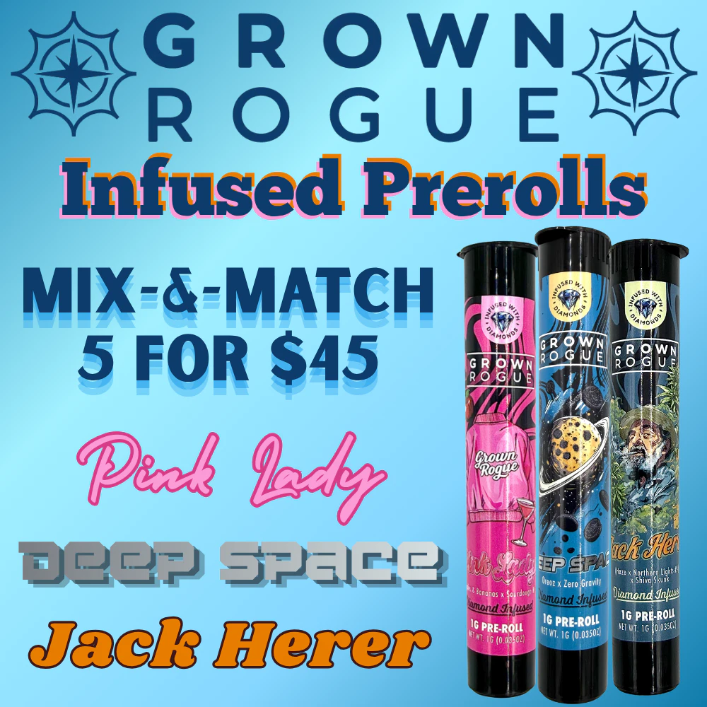 5 Infused Joints for $45