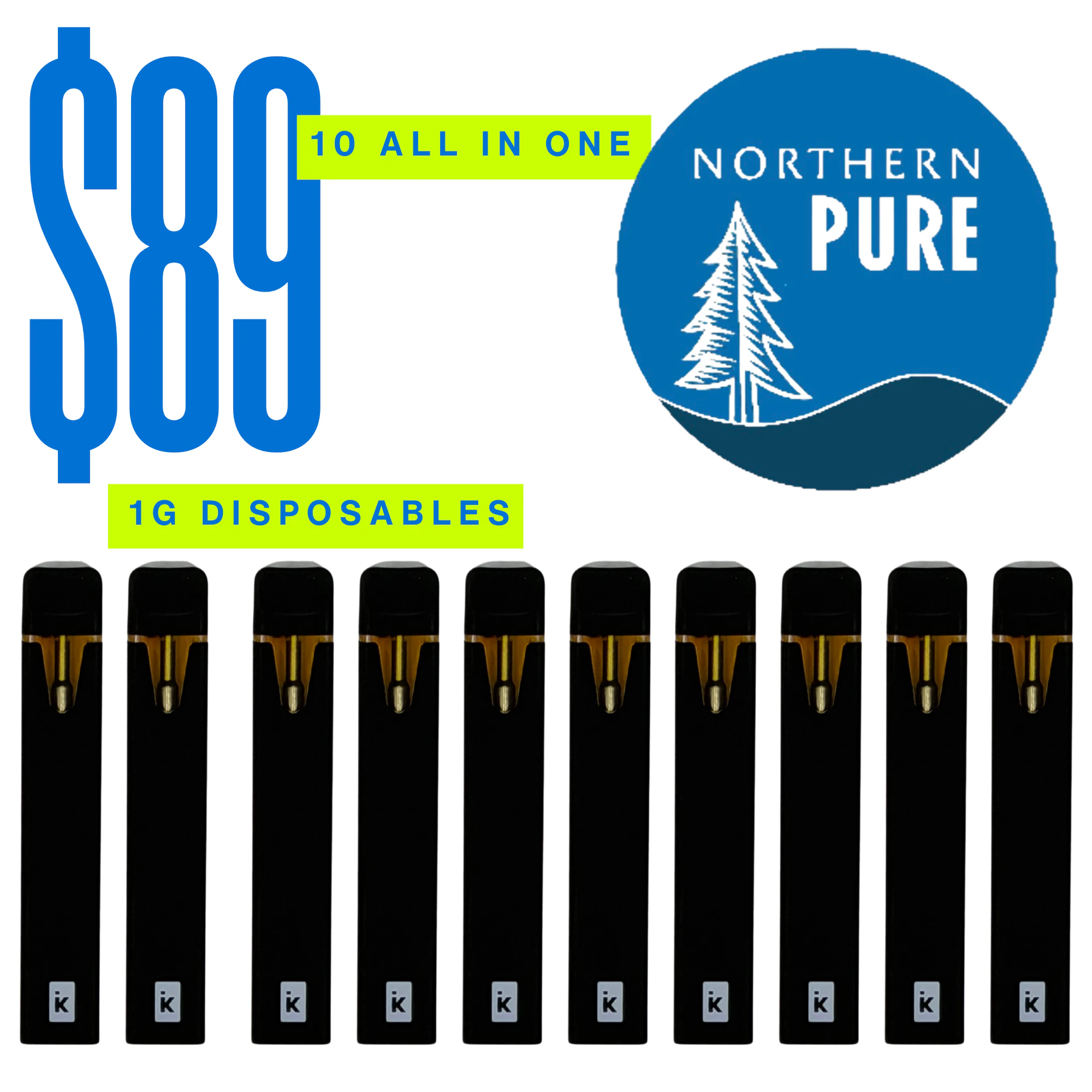 Northern Pure AIO Disposable | 10/$89