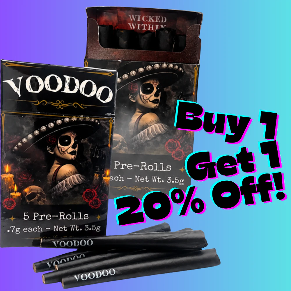 B1G1 20% OFF | 5pk Prerolls