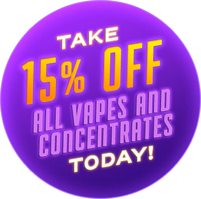 Saucy Sunday: All Vapes & Concentrates 15% Off