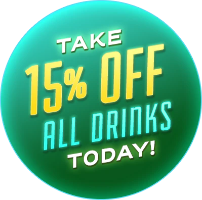 Sunday Fun-Dazed: 15% Off Drinks!