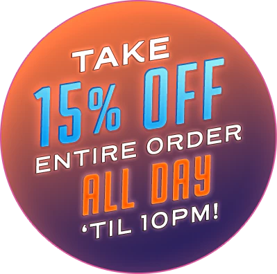 Happy Monday: Get 15% Off Storewide!