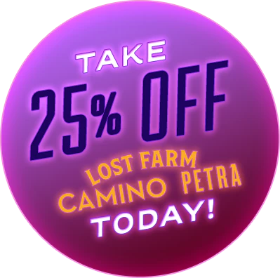 Sweetie Sunday: 25% Off Camino, Lost Farm, & Petra