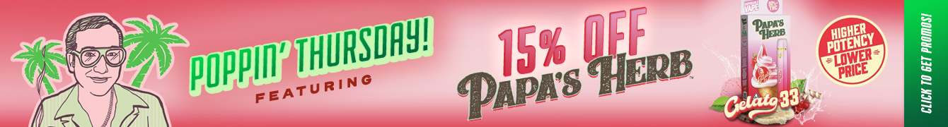 Papa's Herb 15% Off