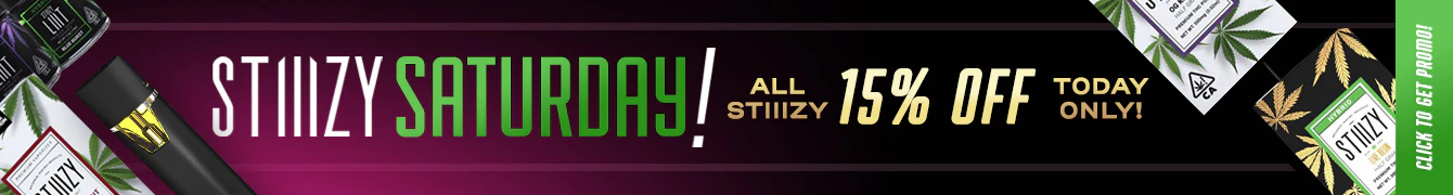 Stiiizy Products 15% OFF!