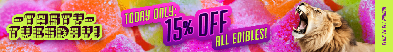 All Edibles 15% Off Today!