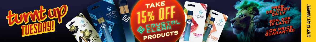 Crystal Clear Products 15% Off Today!