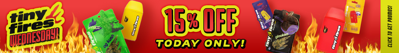 All Tiny Fires Products 15% Off!