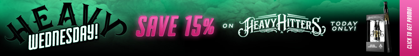 All Heavy Hitters products 15% Off!