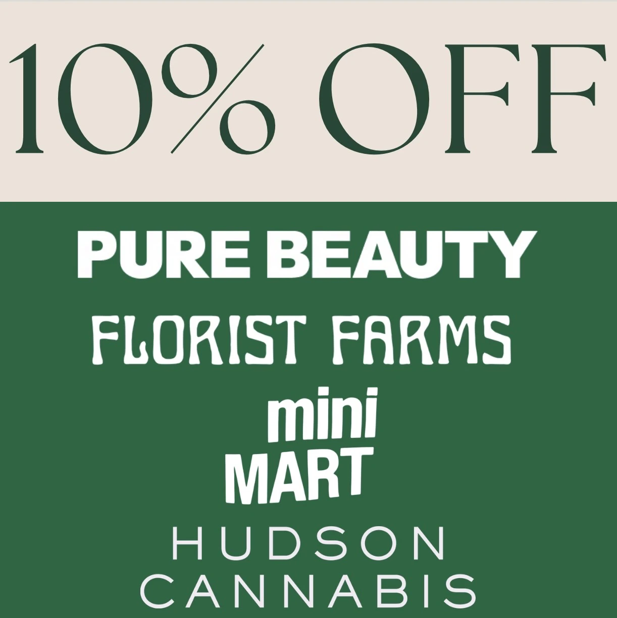 Memorial Day Weekend 10% 
