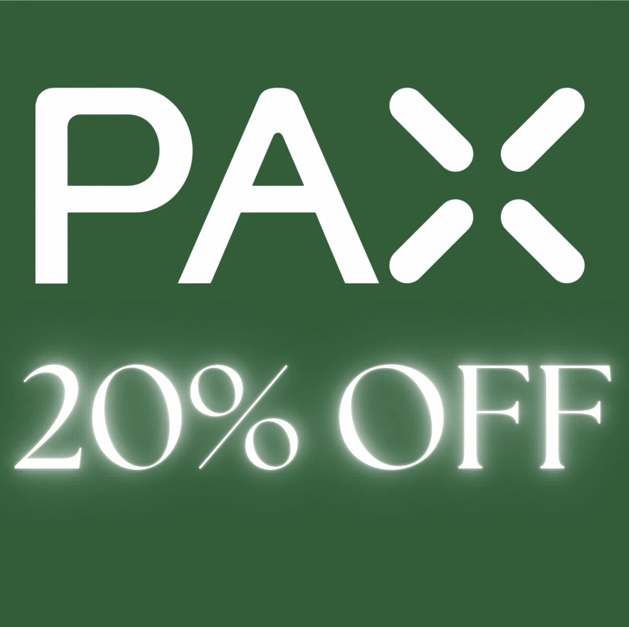 20% off pax
