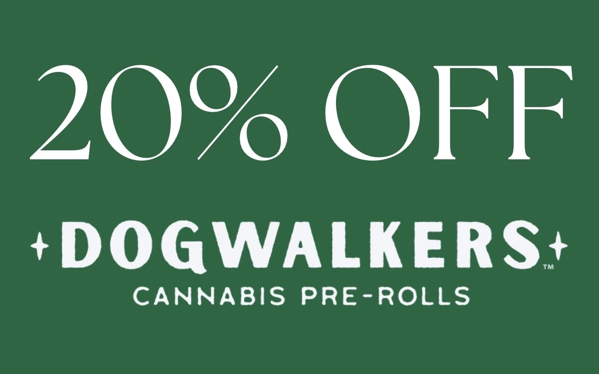 20% off DogWalker Products