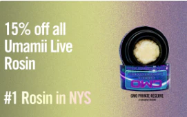 15% off Umami Rosin Jars