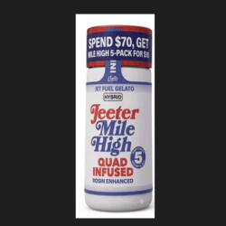 Spend $70 on Jeeter buy a Mile High baby 5pk for $10