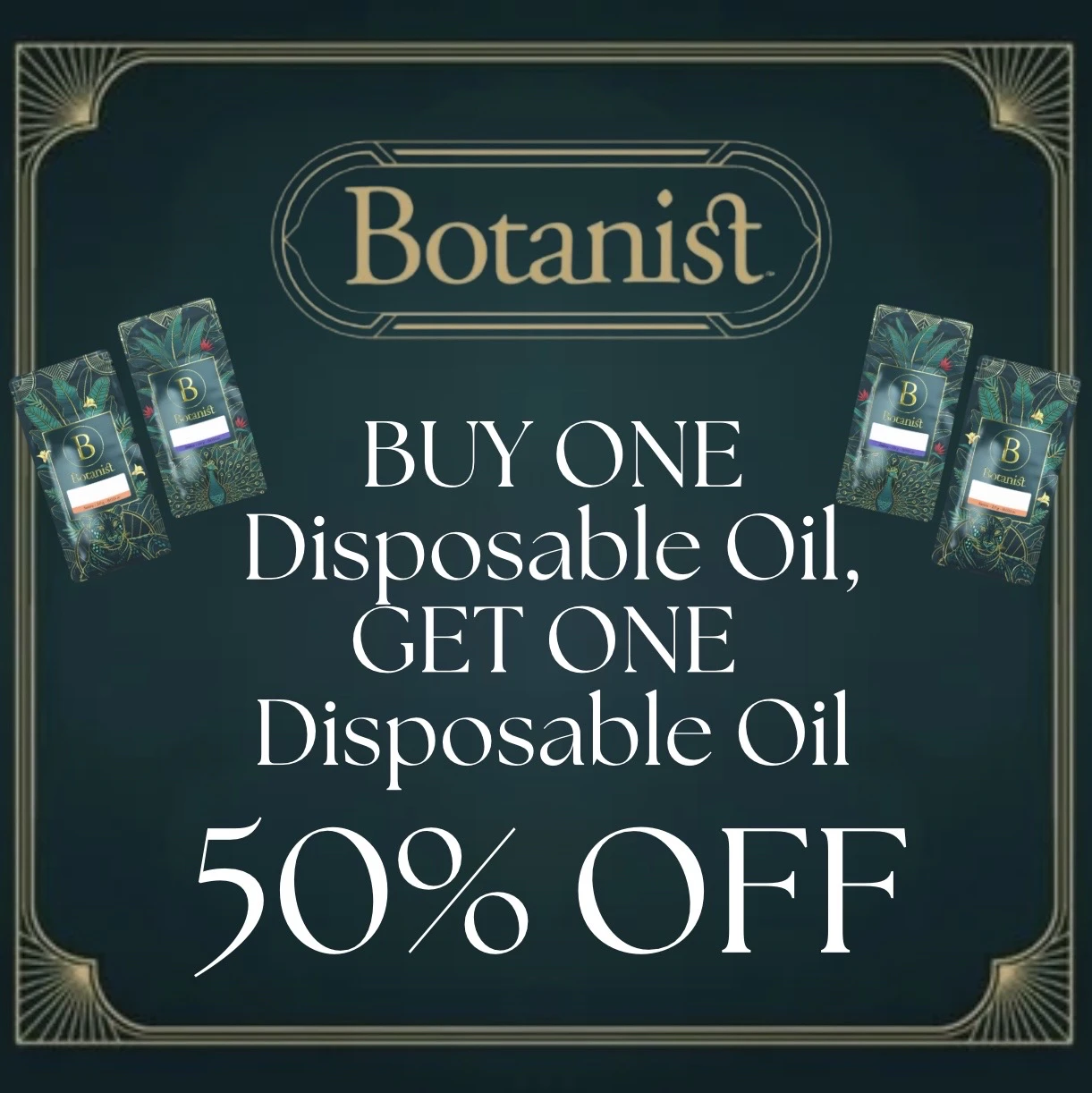 Botanist Disposable Vapes BOGO 50%