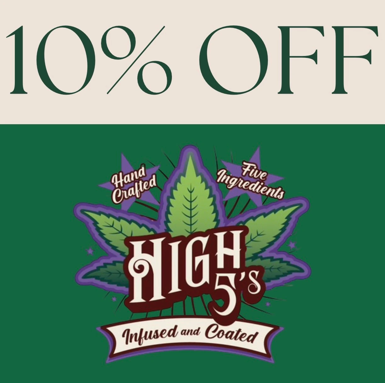 10% off High5's 