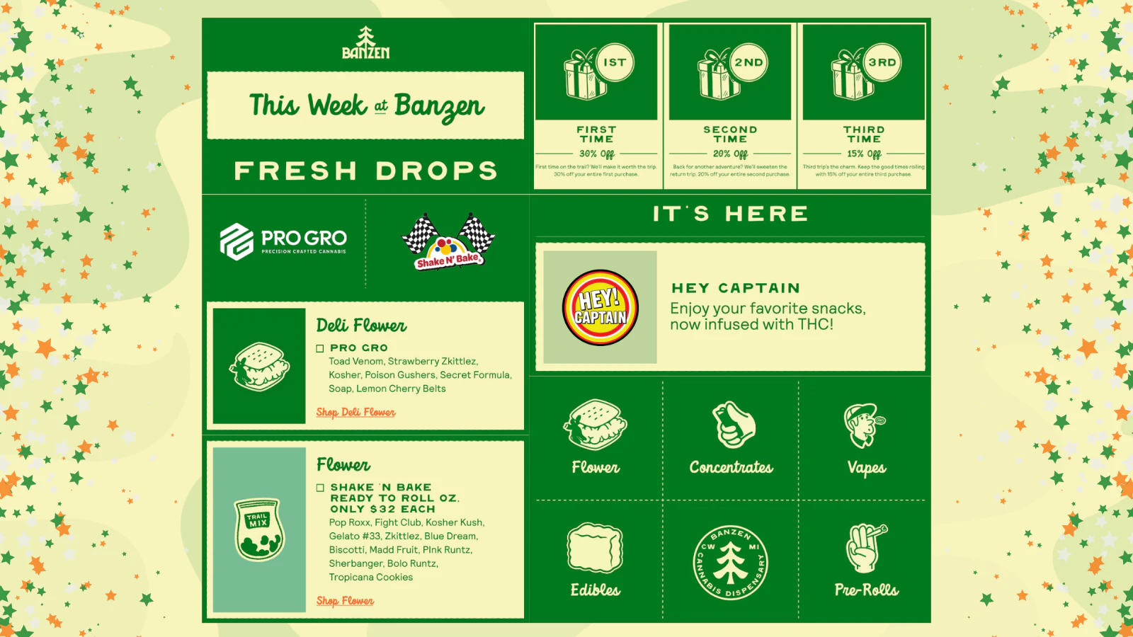 Weekly Fresh Drops