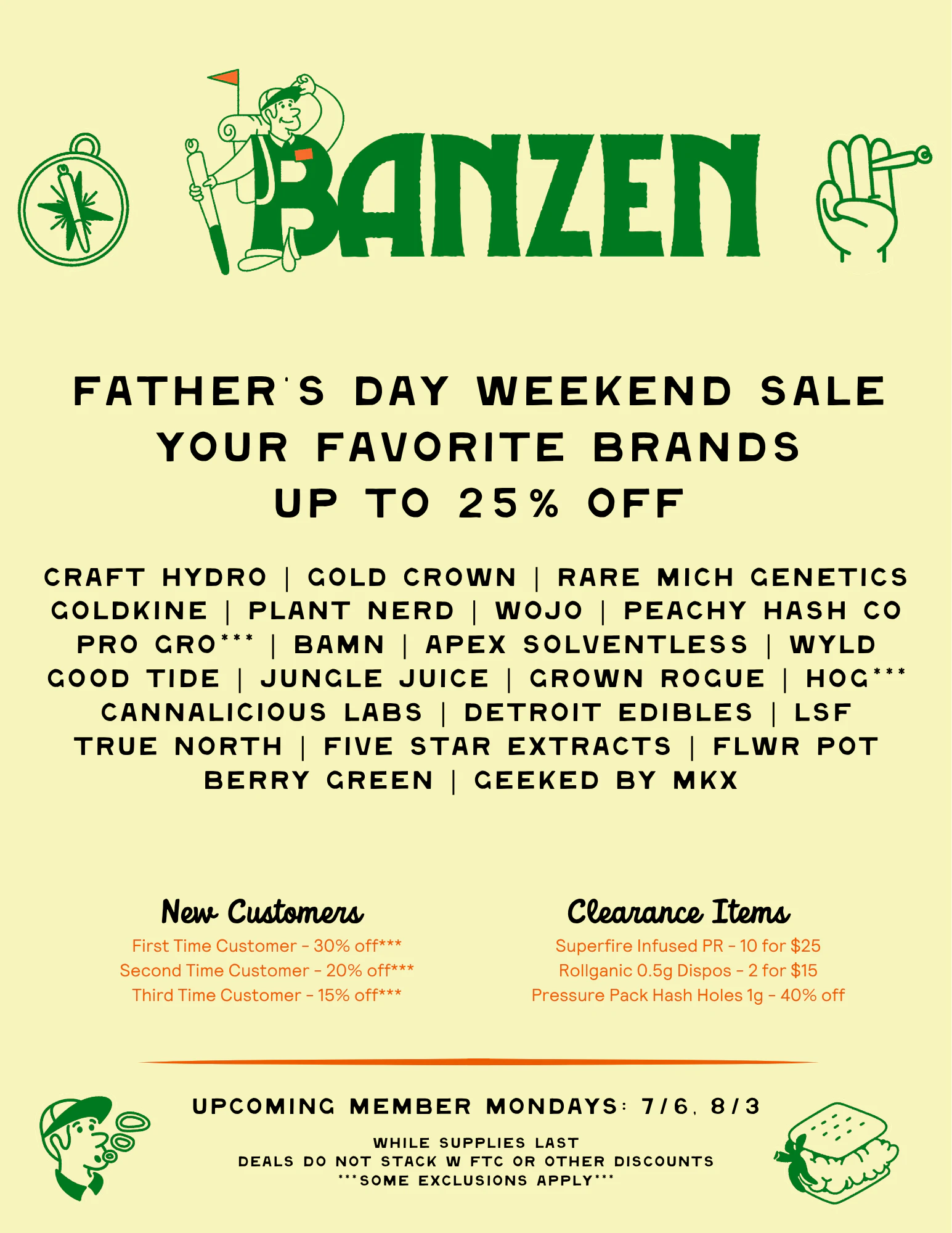 Father's Day Weekend Sale
