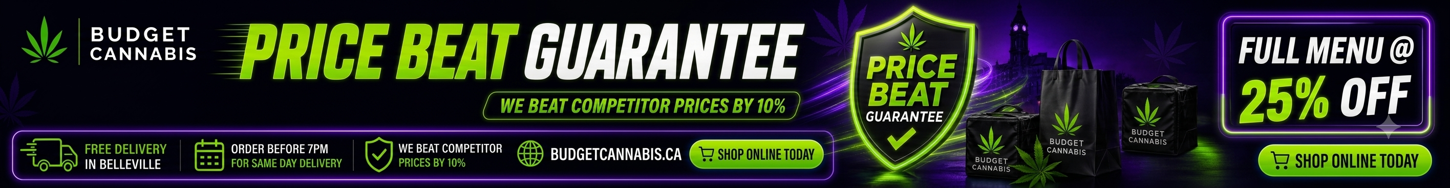 Full Menu @ 25%Off