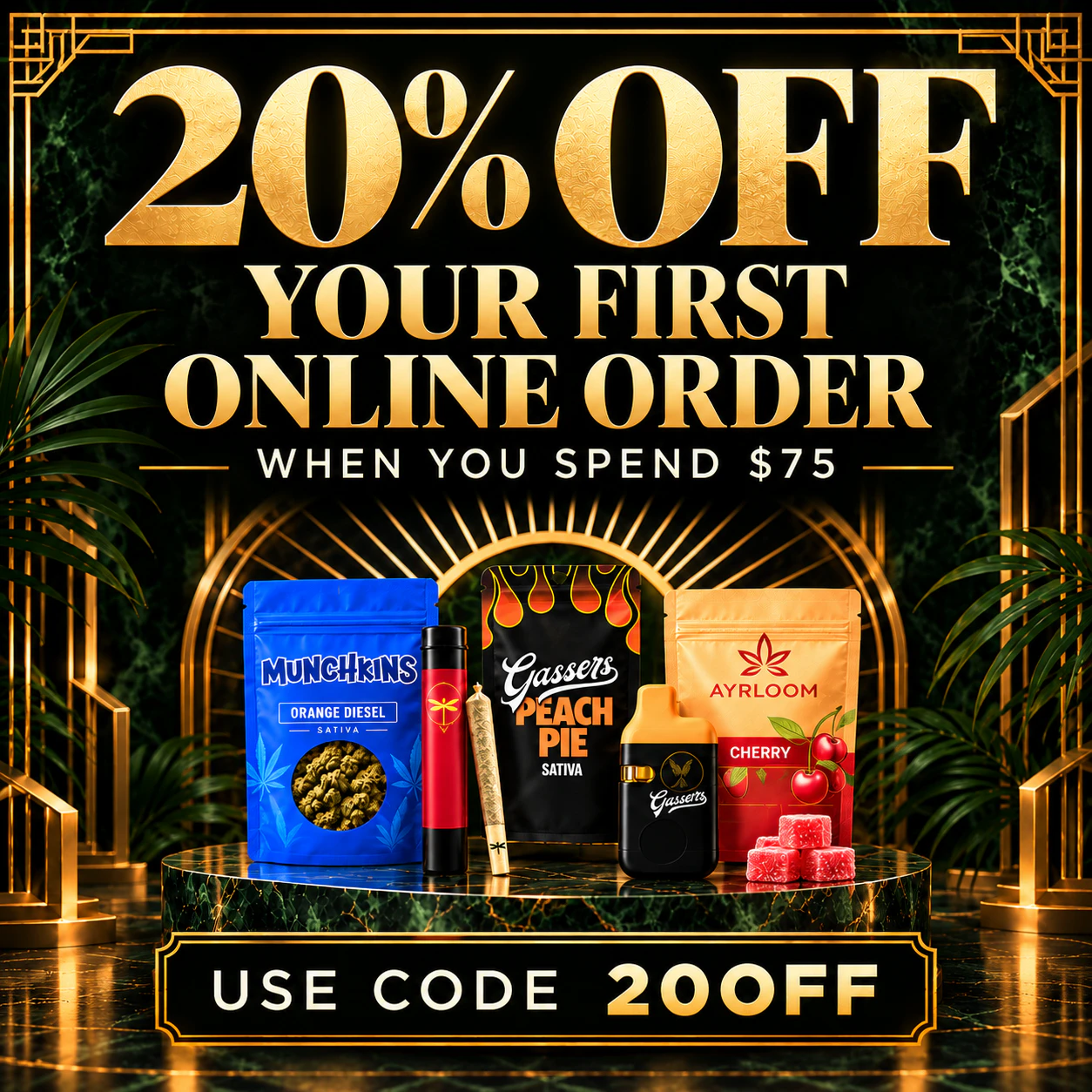 20% Off Your First Online Order