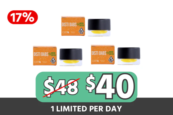 Micro Greenz Disti Dab Trio (Mix & Match) — $40 (Save $8 | 17% Off)