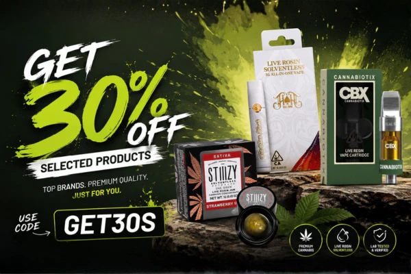 Get 30% Off on Selected Products