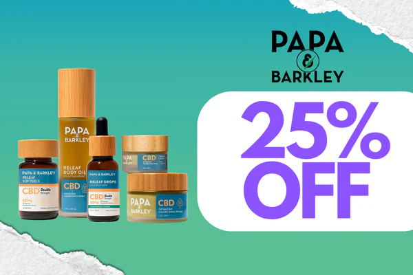 Get 25% Off Papa & Barkley