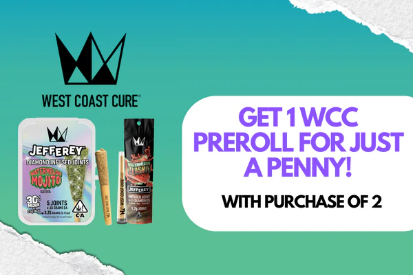 Buy 2, Get 1 Jefferies 5pk or 1.2g Single for a penny - West Coast Cure