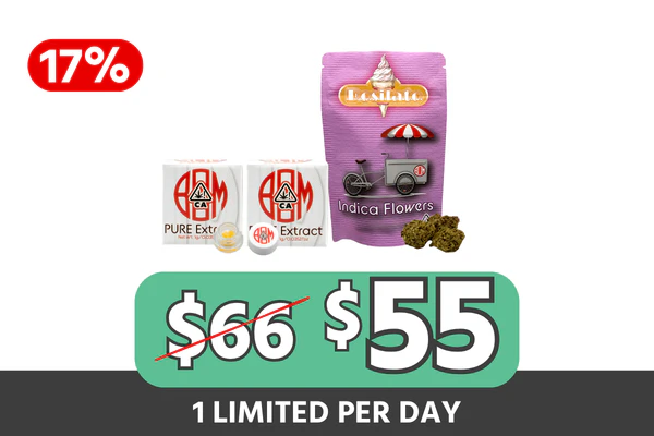 BOM Farms Flower + Concentrate Bundle — $55 (Save $11 | 17% Off)