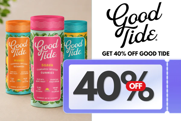 Get 40% Off Good Tide Gummies