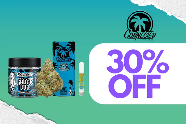 Get 30%OFF Connected Cannabis Co.