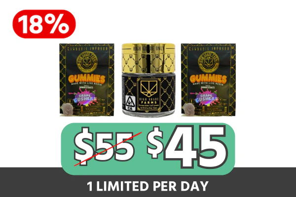 High Grade Farms Flower + Gummies Bundle — $45 (Save $10 | 18% Off)