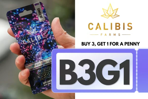 Buy 3 Calibis, Get 1 for a penny