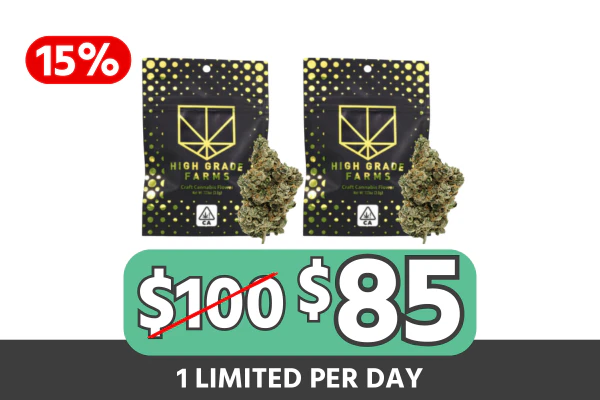 High Grade Farms 7g Smalls Duo (Mix & Match) — $85 (Save $15 | 15% Off)