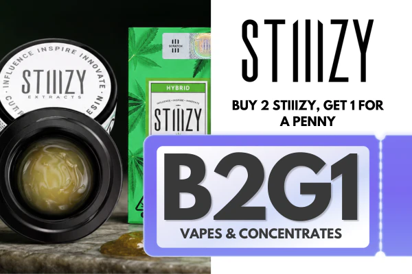 Buy 2, Get 1 for a penny - Stiiizy Concentrates & Vapes