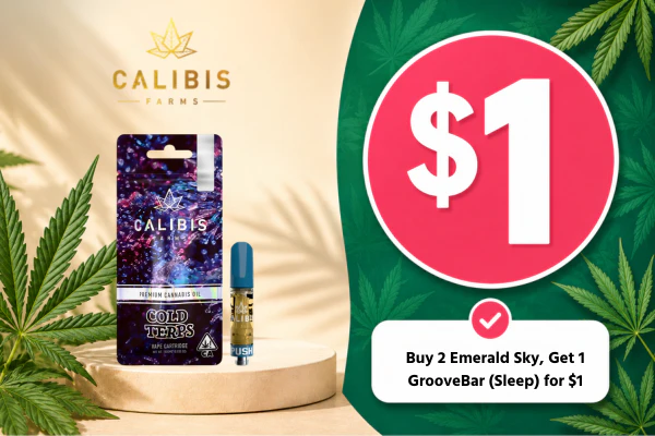 Buy 2 Calibis Vapes, Get OG Fumes Vape for $1